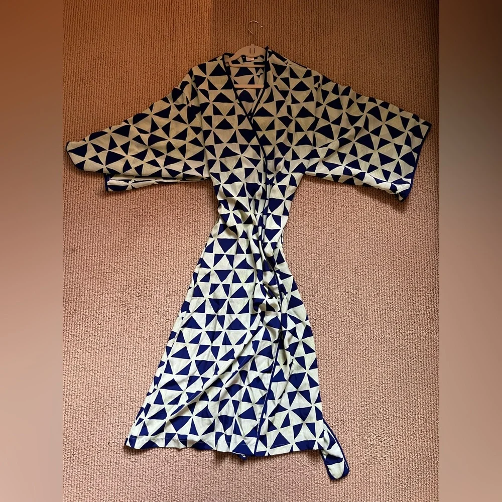 Natori Saks Fifth Avenue Sleep Chemise * Nightgown + Robe Set * Intimate Apparel - Picture 9 of 11